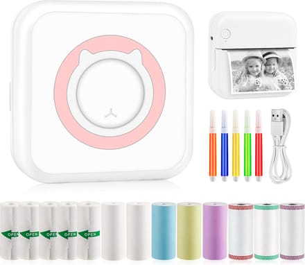 Solacis Sticker printer - Sticker maker - Mini printer - Sticker machine - Stickerprinter - Must have!