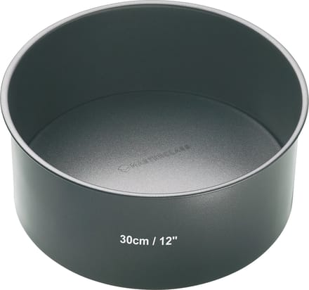 Kitchen Craft MasterClass Cakevorm met Losse bodem en Antiaanbaklaag - 30 Centimeter ‎Heavy Duty Vaatwasmachine-