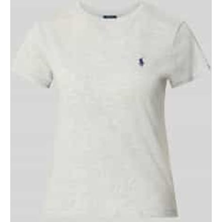 Regular fit t-shirt van puur katoen