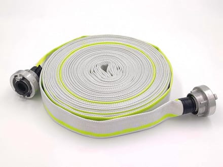 Industri 3nsche Platte Slang 1 Inch 20 Meter met Storz-Koppeling voor Waterafvoer