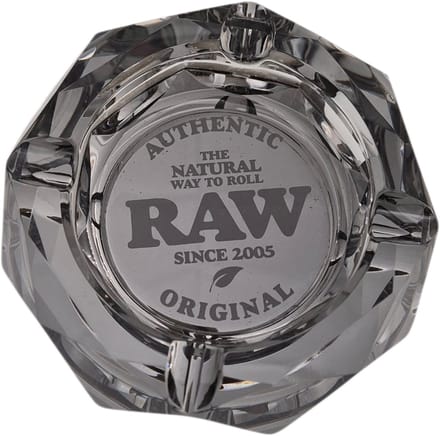 RAW The Dark Side Glass Ashtray