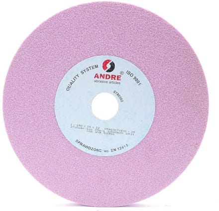 Andre - Slijpschijf - 250mm - Elektrokorund - Voor HSS Staal
