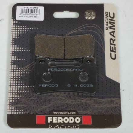 Remblokken Ferodo voor Motor Honda 1000 CBR 2004 tot 2005 SC57A / vooraan Nieuw