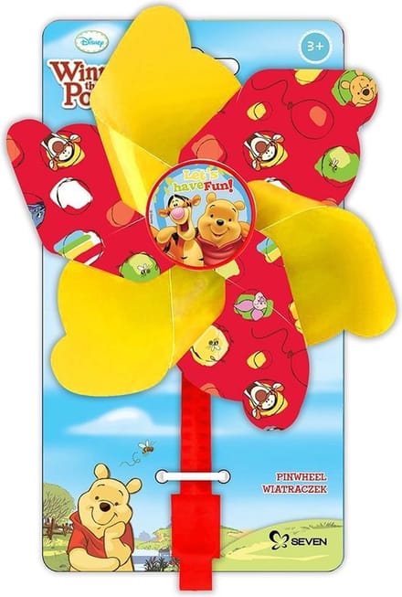 Disney Windmolentje Winnie De Poeh 17 Cm Geel/rood