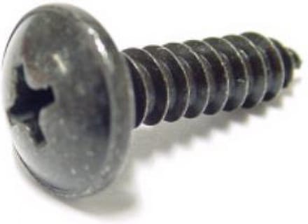 Scooterparker Bofix 4.8x25 met ring - zwart (25 stuks)