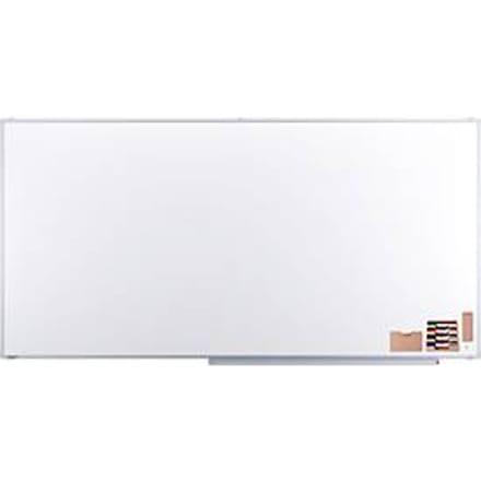 Legamaster PROFESSIONAL-whiteboard, hoogte 1200 mm, breedte 2400 mm, met uitgebreide accessoires