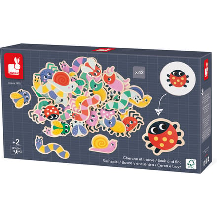 JANOD spel zoek en vind De tuin 2 jr+