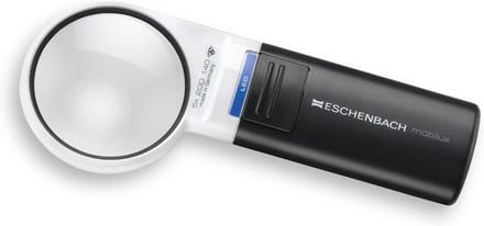 Vergrootglas met LED-verlichting Handloep Vergroting 5x Ø 58mm