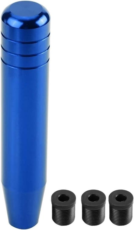 Schakelknop Handmatig - Versnellingspook Hendel - Auto Interieur Tuning - Ergonomisch Ontwerp - 18 cm Lengte - Blauw