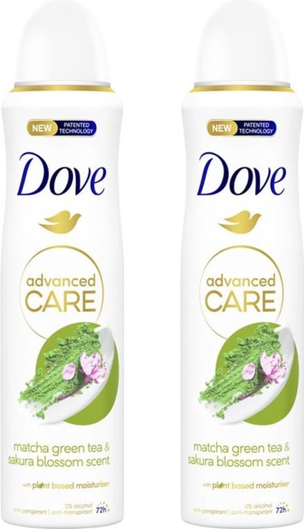 Dove Deo Spray - Matcha & Sakura Awakening 2 x 150 ml
