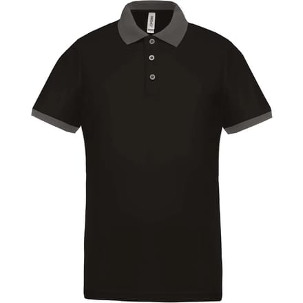 PROACT® Heren-sportpolo PA489 - Black - L