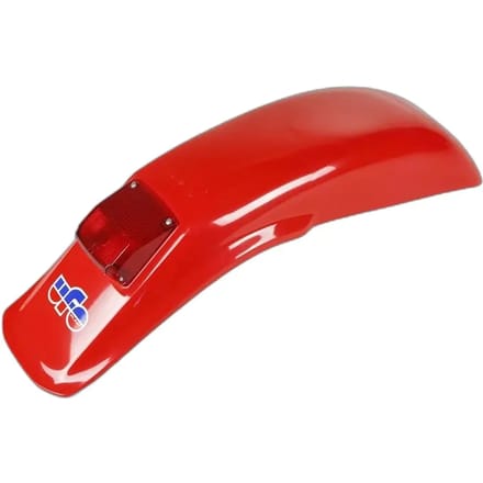 Achterspatbord motorfiets met licht UFO