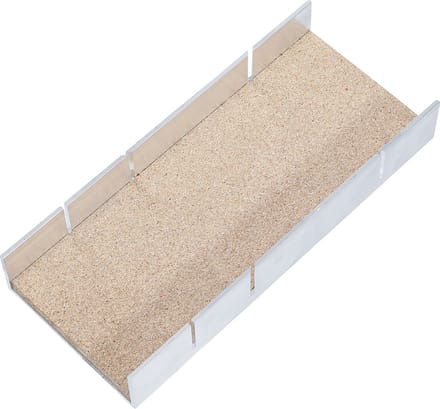 BGS Verstekbak aluminium 245 x 105 x 40 mm