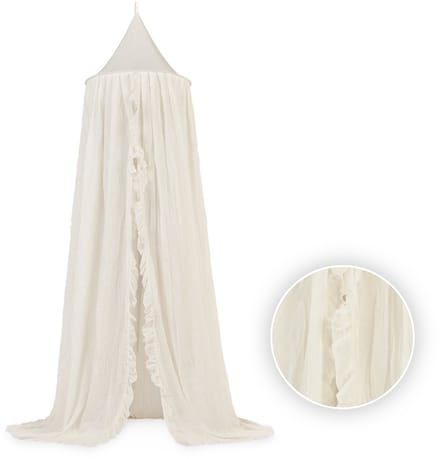 Jollein Baby Klamboe Vintage Ruffle 245cm - Ivory