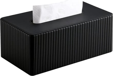 PU-leer tissuebox voor woonkamer, badkamer en kantoor