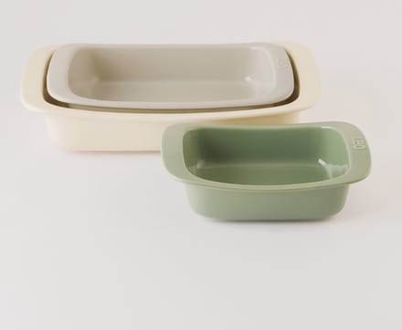 LEO 3-delige rechthoekige ovenschalen Balance - Multi-Color -