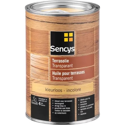 Sencys Terrasolie Kleurloos 1l