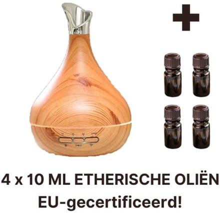 Orchid Aroma diffuser - 300 ml - LED - Etherische Oliën