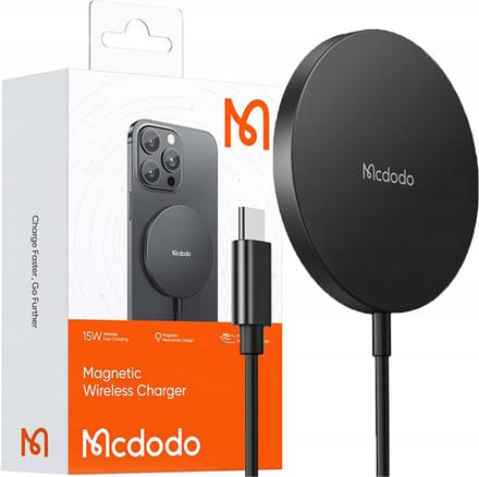 Mcdodo® Magnetic inductieve - Oplader - Voor iPhone - 15W - Snelladen
