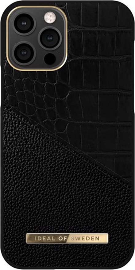 iDeal of Sweden iPhone 12 - 12 Pro Atelier Case Backcover hoesje - Nightfall Croco