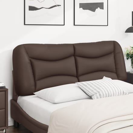 vidaXL - Hoofdbordkussen - "Hvar" - 120 - cm - kunstleer - bruin