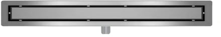 DutchLine - Douchegoot met flens en tegelrooster - RVS - 1800x70mm