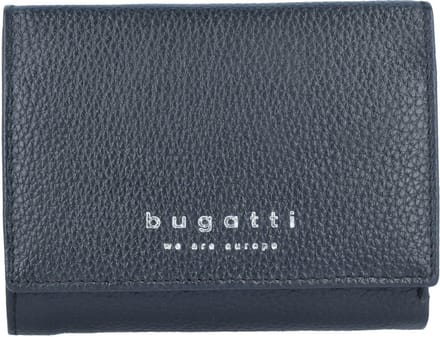 Bugatti Linda Portemonnee Leer 12 cm - Dames - Horizontaal - schwarz