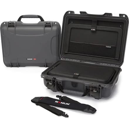 Nanuk 923 Laptop case (TSA Latches) - Graphite - Waterdichte koffer