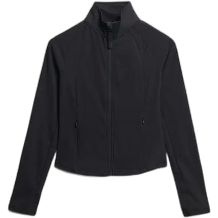 Superdry Studios Aansluitend Trainingsjack Black Grootte: 34