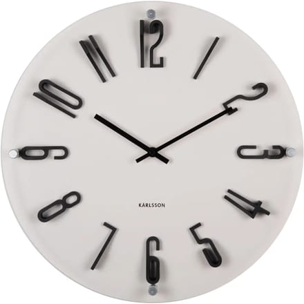 Wandklok Karlsson Esencia Elevated