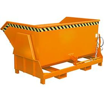 Kiepbak type BK 150, oranje