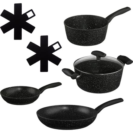 Eazy Living Kookpannen Set met Panbeschermers Livio