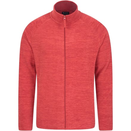Mountain Warehouse Heren Snowdon II Full Zip Fleecejack (Rood)