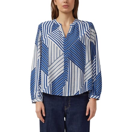 s.Oliver Blouses Blue Taglia: 36 | Maglie a manica lunga Outlet | Donna | Blu