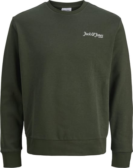 JACK&JONES PLUS - JJYUKI BACK SWEAT CREW NECK PLS - Heren - Sweaters