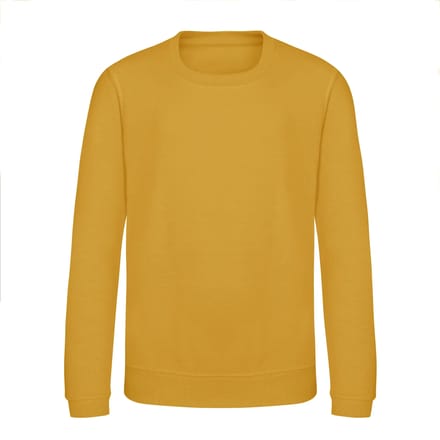 Just Hoods - AWDis Sweat Kinder - Mustard maat 7/8 (M)