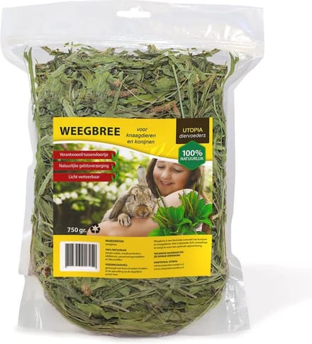 Utopia Weegbree Voor Knaagdieren En Konijnen 750 GR