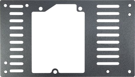 Inter-Tech AC Netzteilblende ATX-04, ATX-TFX, Stahl,lackiert