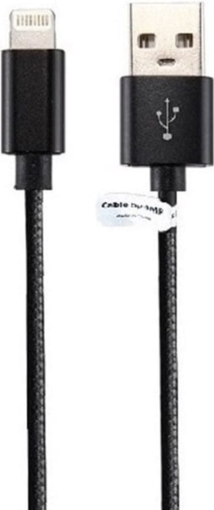 OneOne 3,0m laadkabel. OneOne Metal USB Lightning kabel met E75 chip. Oplaadkabel snoer past op Apple iPhone 12 Pro Max, iPhone 13, iPhone 13 Mini, iPhone 13 Pro, iPhone 13 Pro Max, iPhone 14, iPhone 14 Pro, iPhone 14 Pro Max