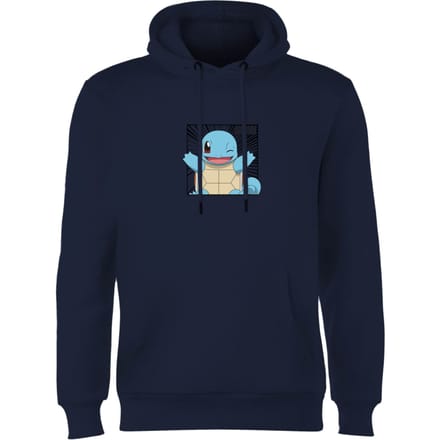 Pokémon Pokédex Squirtle #0007 Hoodie - Navy - L