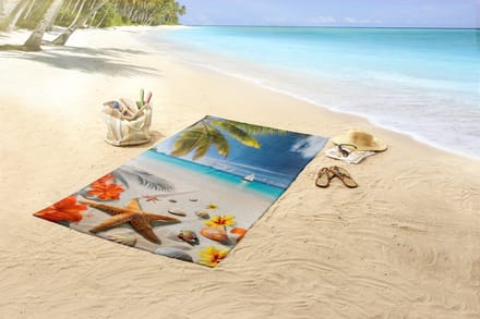 Good Morning Havana Strandlaken - 100x180 cm - Multi