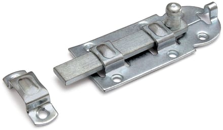 Rolschuif verzinkt 140 mm - gegalvaniseerd - deurvergrendeling