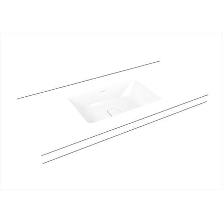 Kaldewei CONO undermount washbasin 3087, 56.8 cm 902306003001
