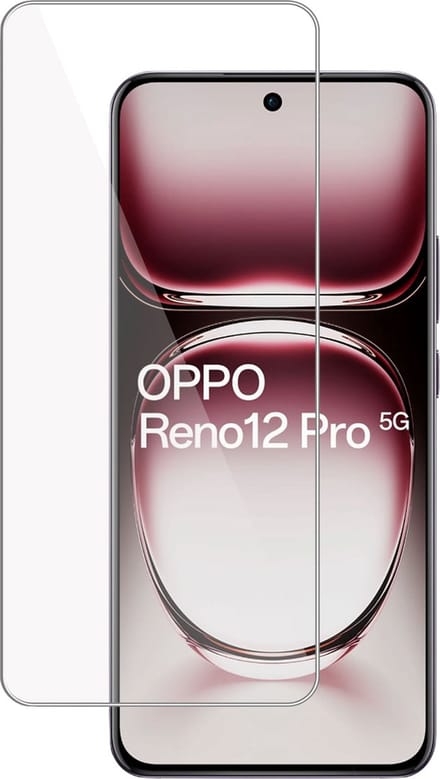 Screenprotector geschikt voor OPPO Reno 12 / 12 Pro Screenprotector – Gehard Glas - Proteqt+
