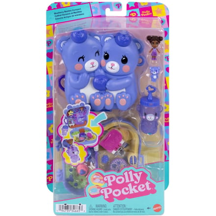 Polly Pocket Compactset Beren en Bosbessen Speelsets