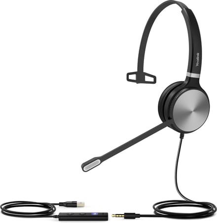 Headphones with Microphone Yealink UH36 Mono Teams