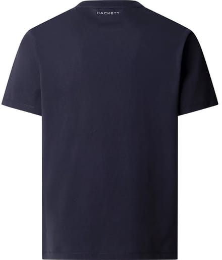 Hackett Hm5000122 T-shirt Met Korte Mouwen Blauw S Man