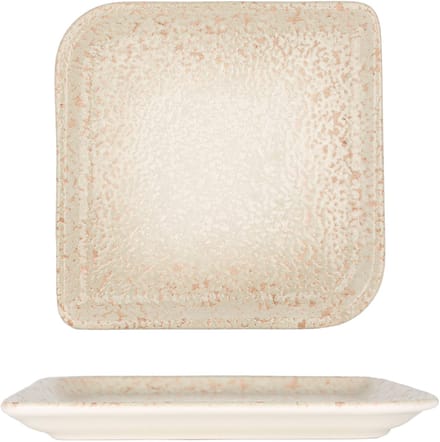 By Bone Serveerschaal - Natura - Porselein - 15x15 cm - set van 2