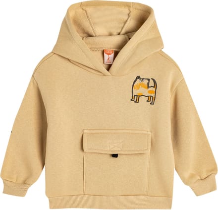 Capuchon kraag Met drukwerk Kapuzensweatshirt