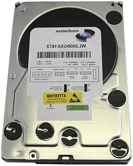 Interne Harde Schijf - Opslagstation Data - Bestanden Opslaan - Hoge Snelheid - 2 TB - Zilver